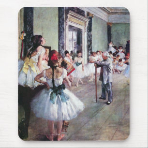Edgar Degas - The dance class Mouse Pad