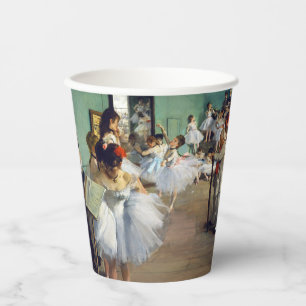 Edgar Degas - The Dance Class Paper Cups