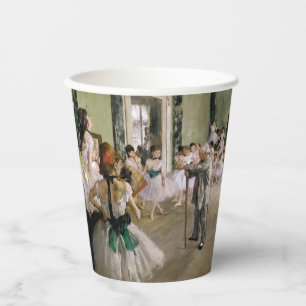 Edgar Degas - The Dance Class Paper Cups