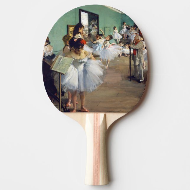 Edgar Degas - The Dance Class Ping Pong Paddle (Front)