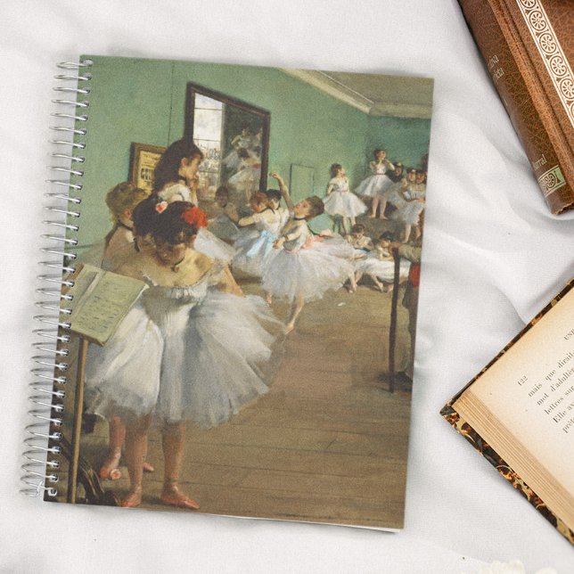 Edgar Degas The Dance Class Spiral Notebook (Creator Uploaded)
