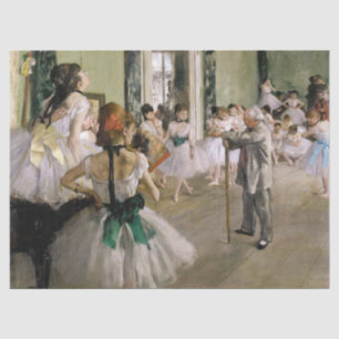 Edgar Degas - The Dance Class Tissue Paper