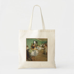 Edgar Degas The Dance Class Tote Bag
