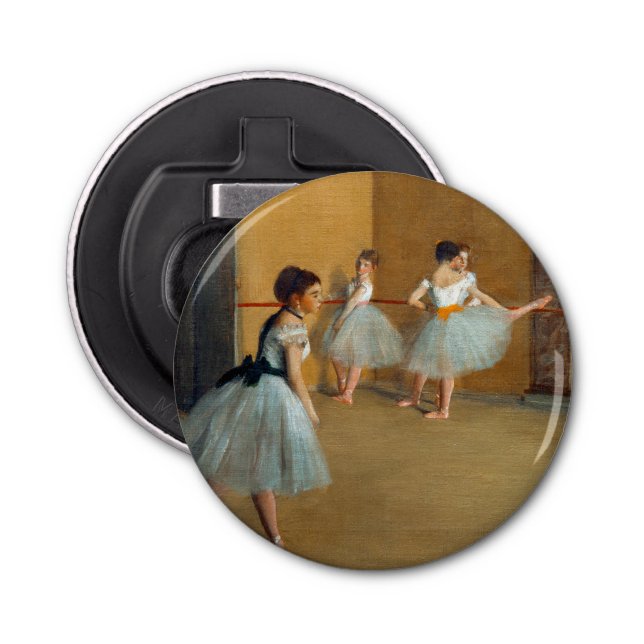 Edgar Degas The Dance Foyer at the Opera Bottle Opener (Front)