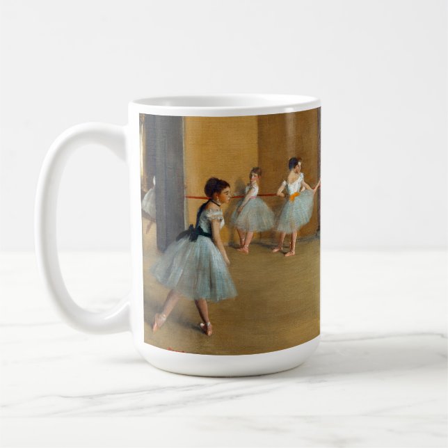 Edgar Degas The Dance Foyer at the Opera Coffee Mug (Left)