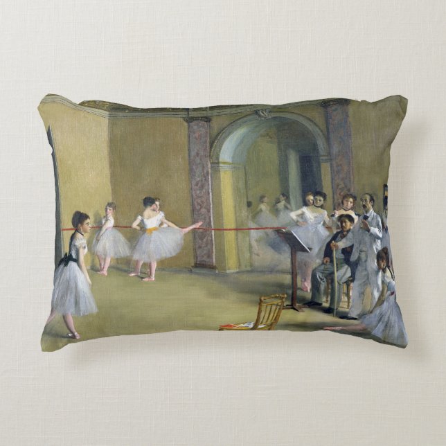 Edgar Degas | The Dance Foyer Decorative Cushion (Front)