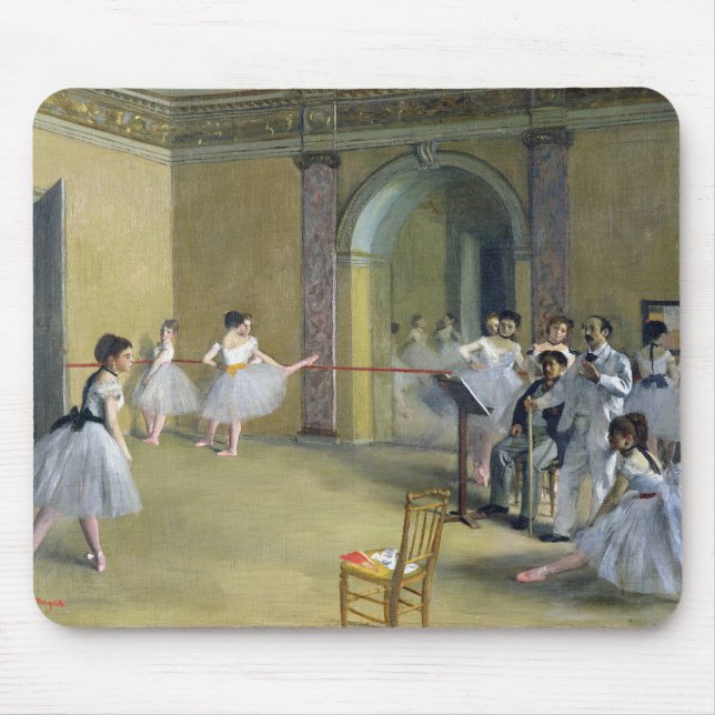 Edgar Degas | The Dance Foyer Mouse Pad (Front)