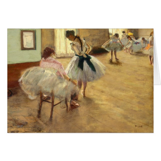 Edgar Degas The Dance Lesson (Front Horizontal)
