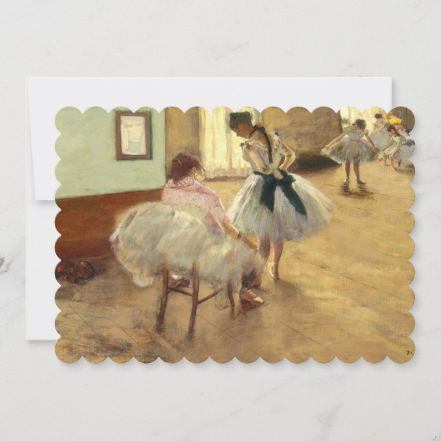 Edgar Degas The Dance Lesson (Front)