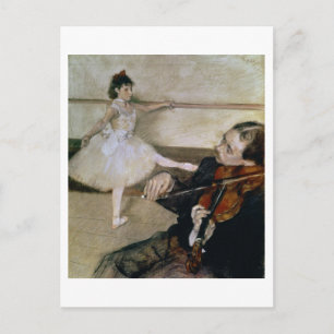 Edgar Degas   The Dance Lesson, c.1879 Postcard
