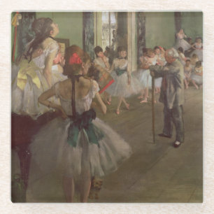 Edgar Degas   The Dancing Class, c.1873-76 Glass Coaster
