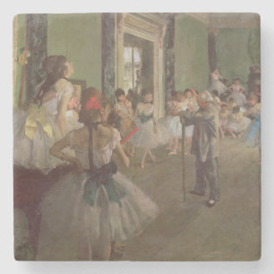 Edgar Degas   The Dancing Class, c.1873-76 Stone Coaster