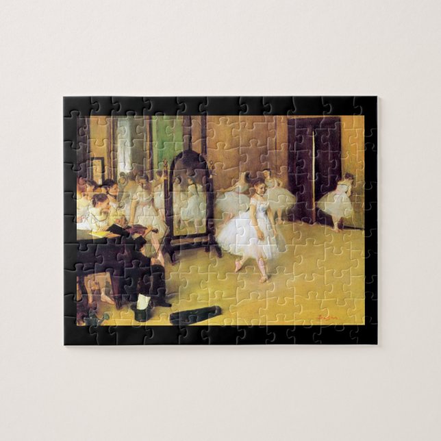 Edgar Degas | The Dancing Class Jigsaw Puzzle (Horizontal)