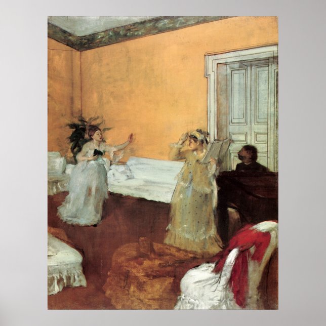 Edgar Degas The Duet Poster (Front)