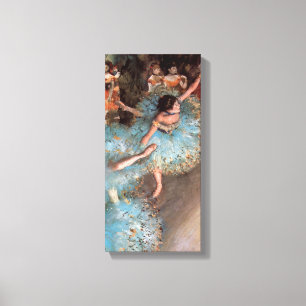 Edgar Degas - The Greens dancers Canvas Print