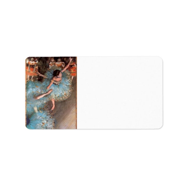 Edgar Degas - The Greens dancers Label (Front)