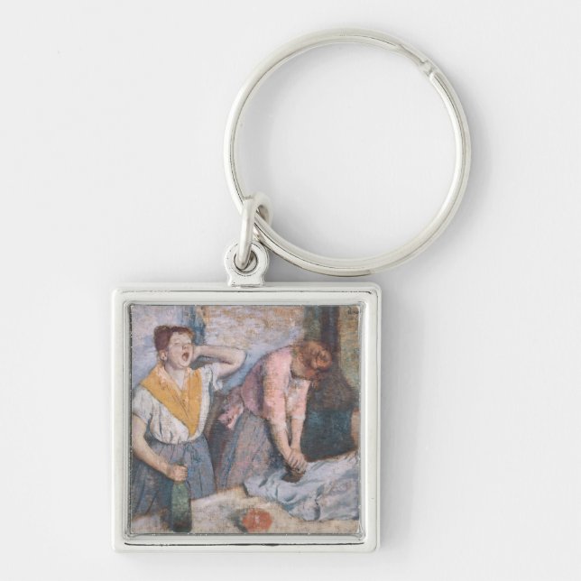 Edgar Degas | The Laundresses, c.1884 Key Ring (Front)