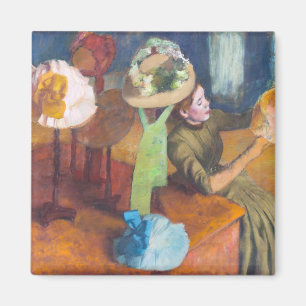 Edgar Degas - The Millinery Shop Magnet