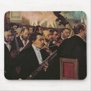 Edgar Degas   The Opera Orchestra, c.1870 Mouse Pad