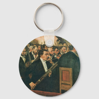 Edgar Degas The Orchestra of the Opera Key Ring