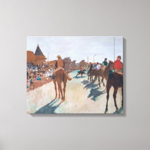 Edgar Degas - The Parade Canvas Print