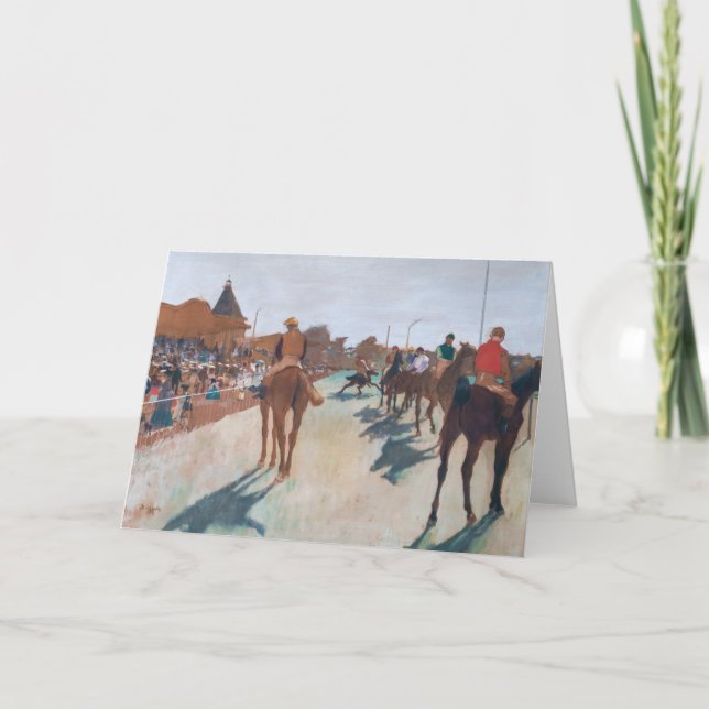 Edgar Degas - The Parade Card (Front)