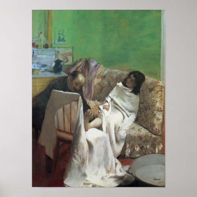 Edgar Degas | The Pedicure, 1873 Poster (Front)