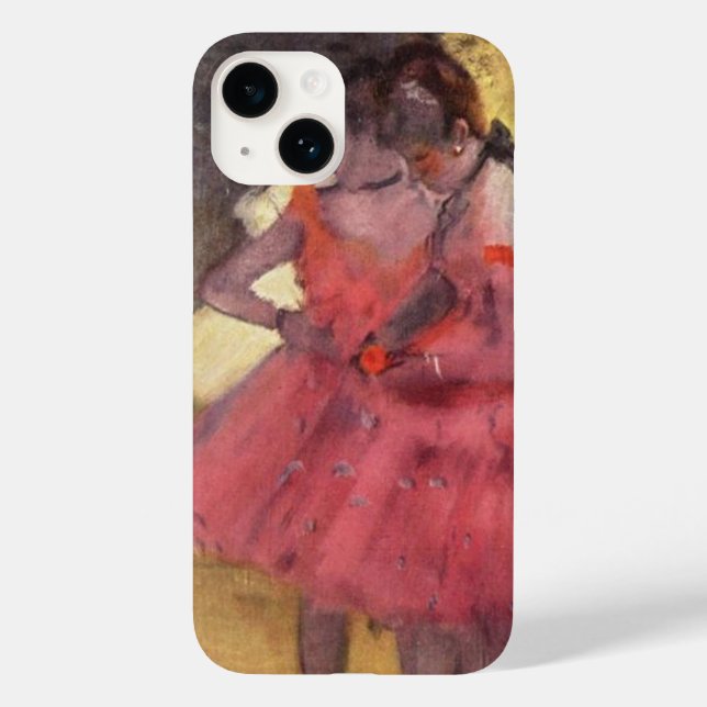 Edgar Degas The Pink Dancers iPhone Case (Back)