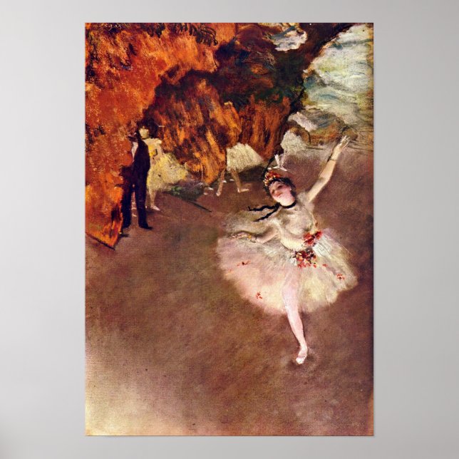 Edgar Degas - The prima ballerina (Rosita Mauri) Poster (Front)