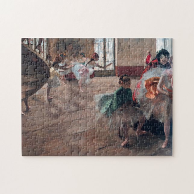 Edgar Degas - The Rehearsal Jigsaw Puzzle (Horizontal)