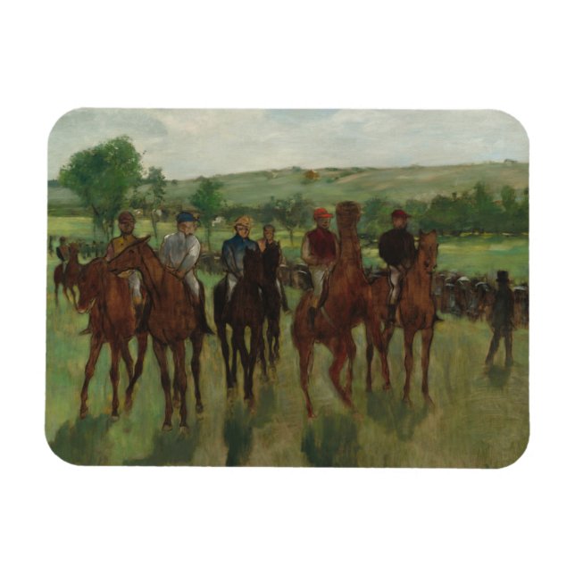 Edgar Degas | The Riders Magnet (Horizontal)