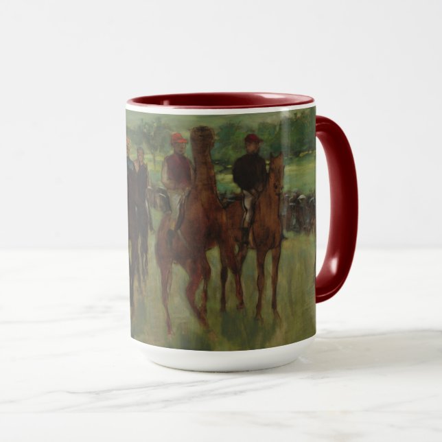 Edgar Degas | The Riders Mug (Front Right)