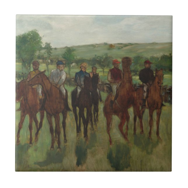 Edgar Degas | The Riders Tile (Front)