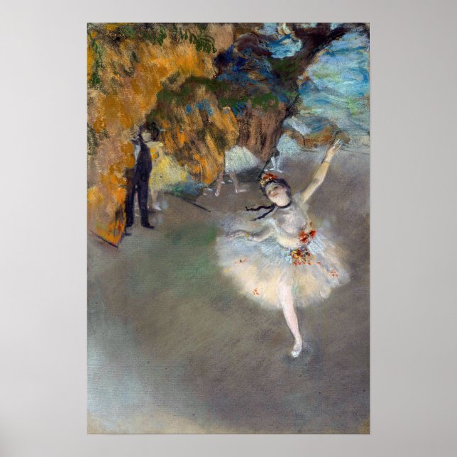 Edgar Degas - The Star / Dancer on the Stage Poster (Front)