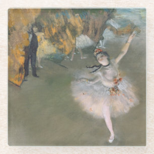 Edgar Degas The Star, or Dancer on the stage Glass Coaster