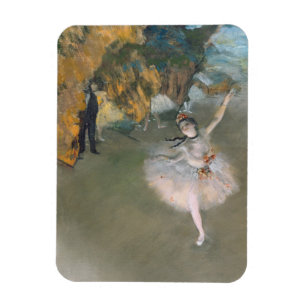 Edgar Degas The Star, or Dancer on the stage Magnet