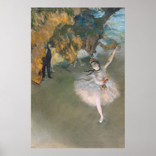 Edgar Degas   The Star, or Dancer on the stage Poster