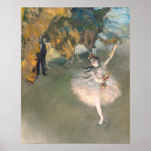 Edgar Degas The Star, or Dancer on the stage Poster