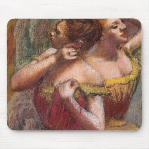 Edgar Degas Two Dancers Mouse Pad