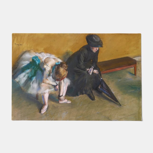 Edgar Degas - Waiting Doormat (Front)