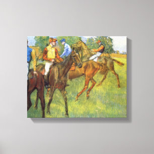 Edgar Degas - Weigh out Canvas Print