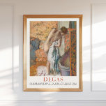 Edgar Degas Woman Drying Herself Art Pastel Poster<br><div class="desc">This vintage art print showcases Woman Drying Herself by Edgar Degas — a delicate pastel study of movement and form. Digitally restored for enhanced texture and printed in high resolution (300 DPI) for museum-quality clarity. Recommended sizes for original proportions: 12×16,  18×24,  24×32,  30×40.</div>