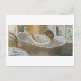 Edgar Degas Woman in her Bath, Sponging her Leg Postcard