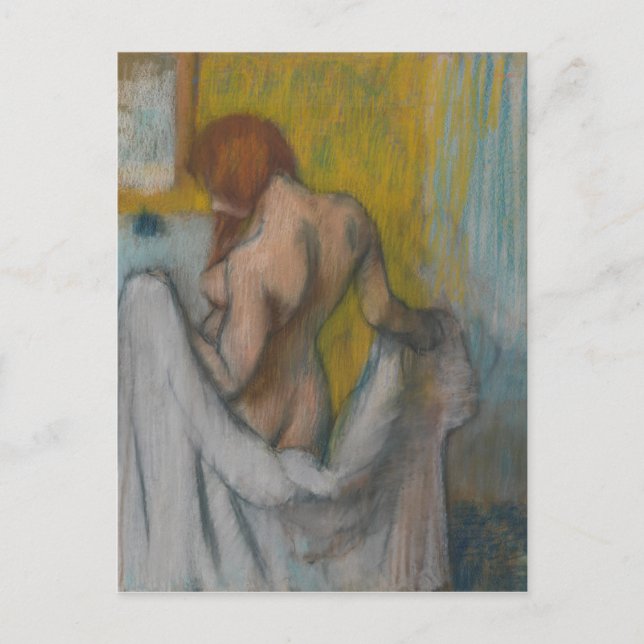 Edgar Degas | Woman with a Towel Postcard (Front)