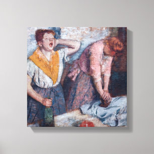 Edgar Degas - Women Ironing Canvas Print