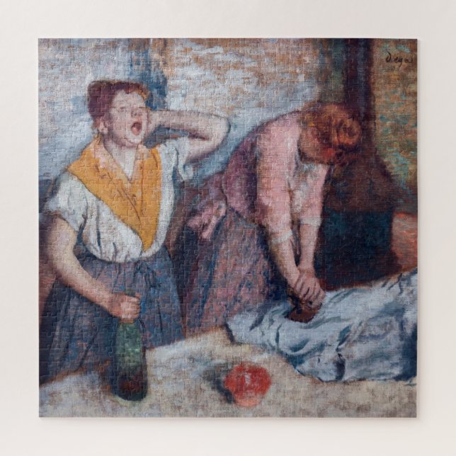 Edgar Degas - Women Ironing Jigsaw Puzzle (Vertical)