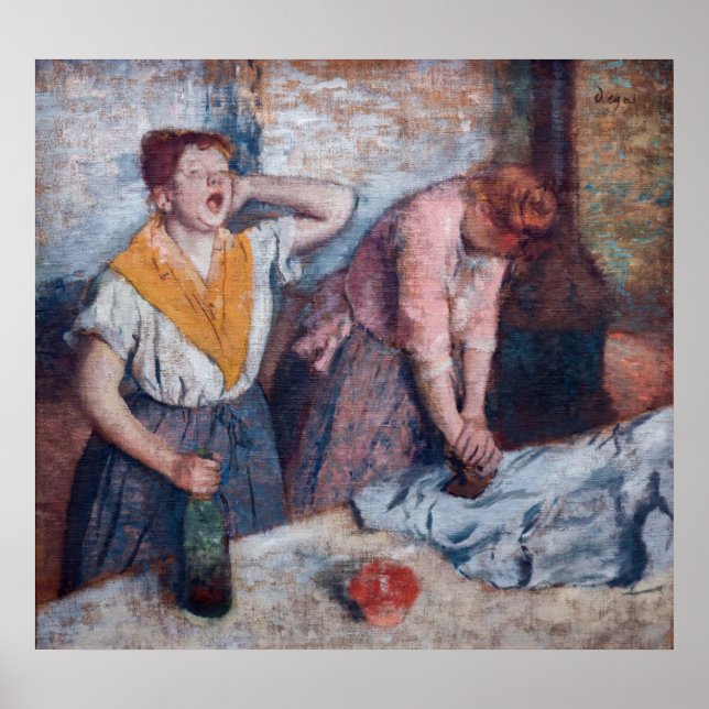 Edgar Degas - Women Ironing Poster (Front)