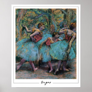 Edgar Degas Zedign Art Poster #26