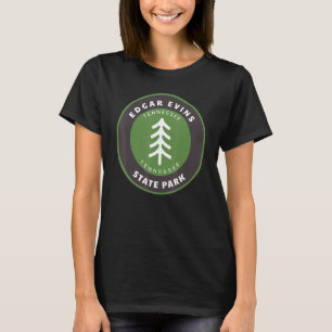 Edgar Evins State Park Tennessee Tn Forest Badge T-Shirt