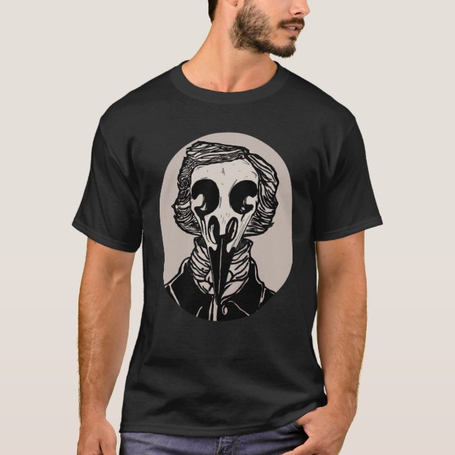 Edgar Raven Poe T-Shirt (Front)